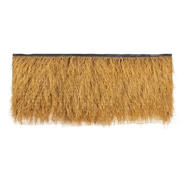 Artificial Thatch Grass Roof, 1.3 x 3.9 ft Tiki Bar Hut Thatch Roofing Roll, Waterproof & Fire-Resistant, Palapa Tiki Roof Mat for Patio Pool Beach Tropical Hawaiian Party D茅cor - Image 5