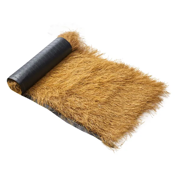 Artificial Thatch Grass Roof, 1.3 x 3.9 ft Tiki Bar Hut Thatch Roofing Roll, Waterproof & Fire-Resistant, Palapa Tiki Roof Mat for Patio Pool Beach Tropical Hawaiian Party D茅cor - Image 6