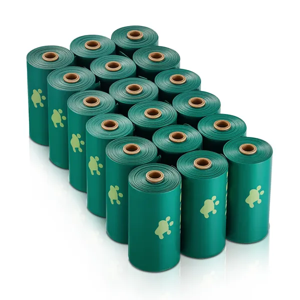 Dog Poop Bags, 270 Counts 13 x 9 in, Sturdy & Thick Pet Waste Bags, Biodegradable HDPE Waste Bag Refill Rolls, Leak-Proof Unscented Trash Bag for Doggie Cat Pet, Dispenser Not Included - Image 5